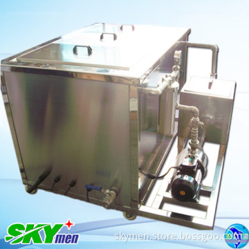 Auto Parts Ultrasonic Cleaning Machine with Oil Filtration Tank Size Customized